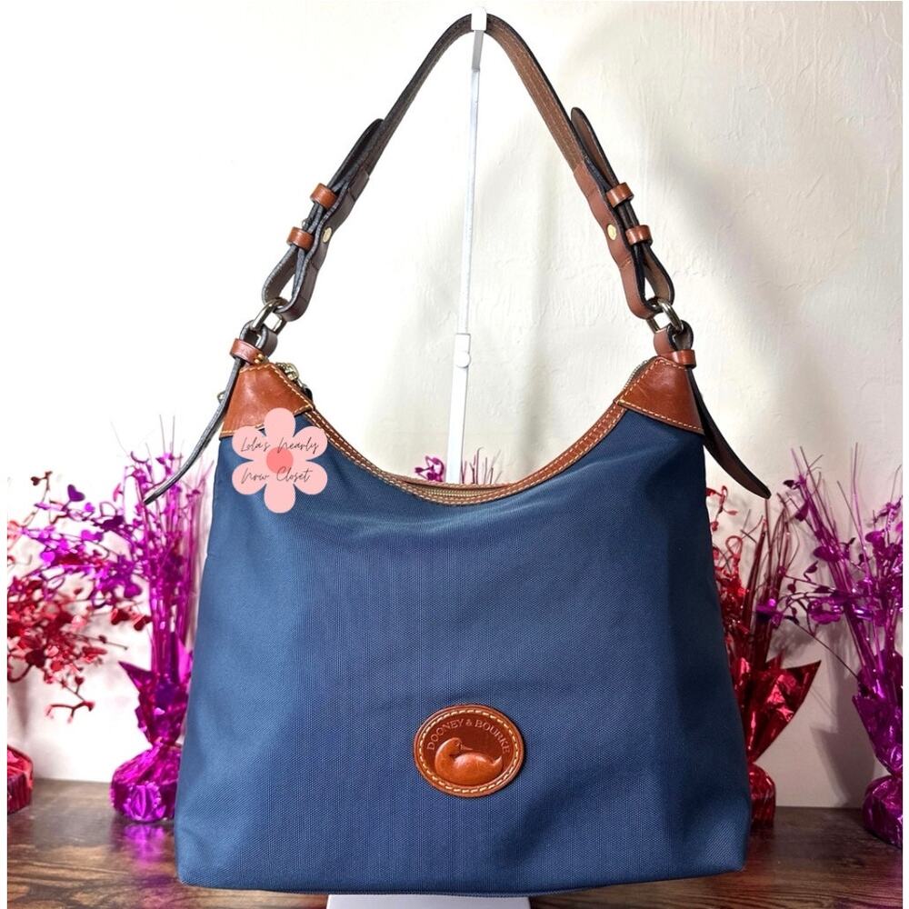 DOONEY & BOURKE Nylon Blue Erica Hobo Shoulder bag